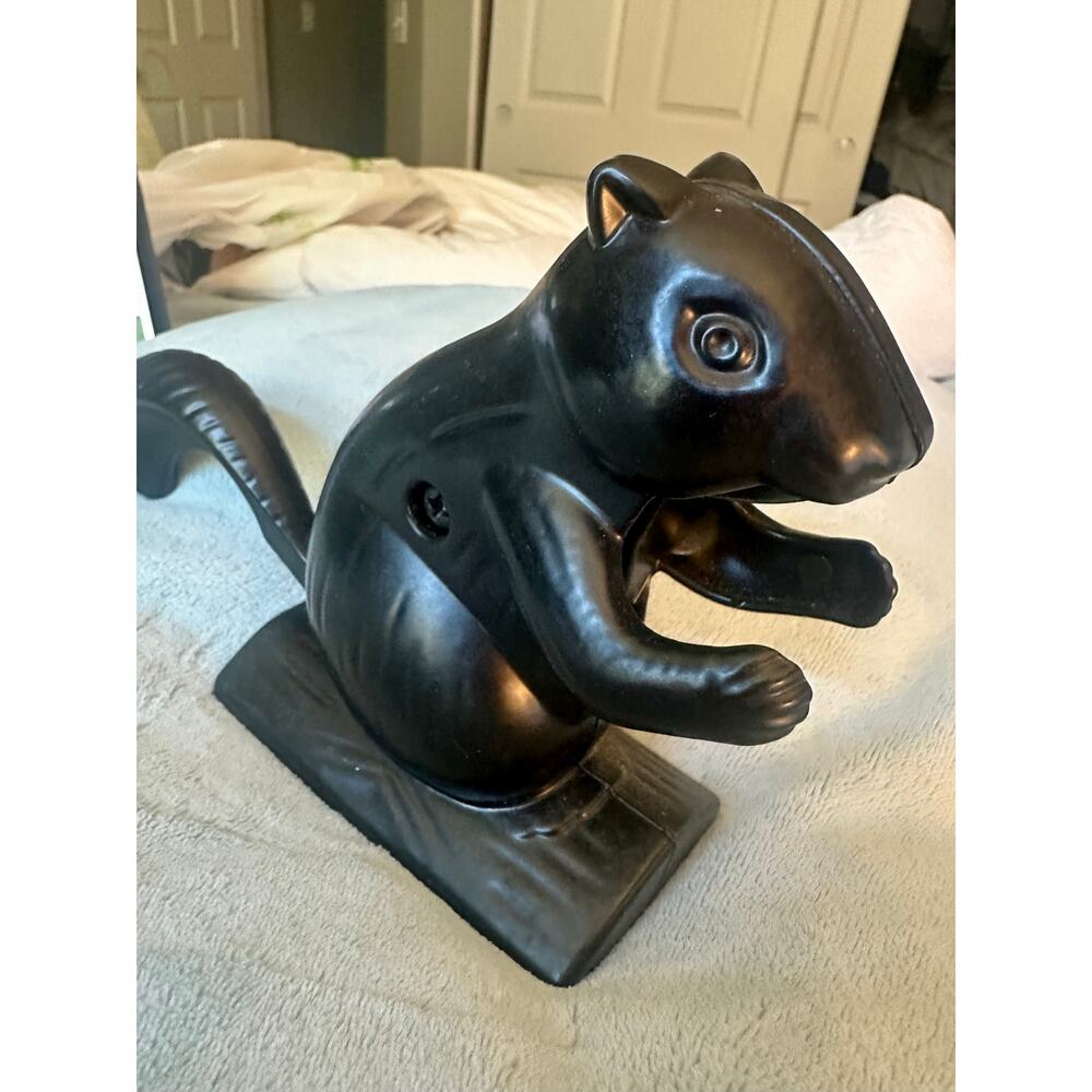 Vintage Cast Aluminum Squirrel Nutcracker